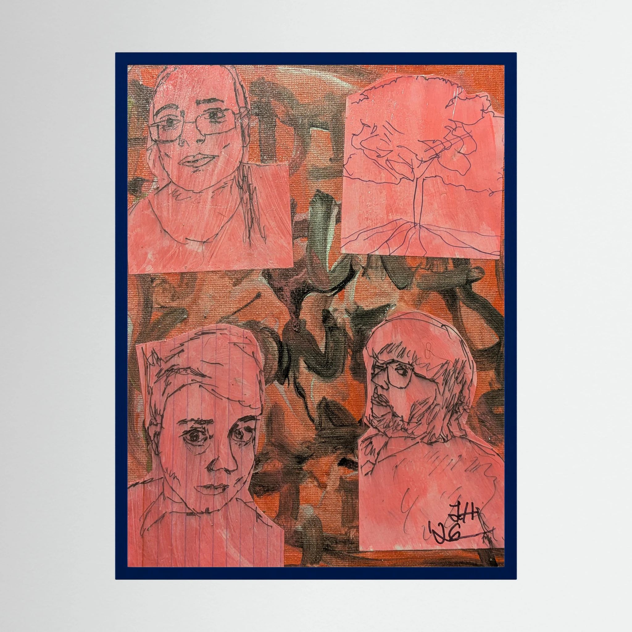 Rage at the Space Between I - Fine Art Print