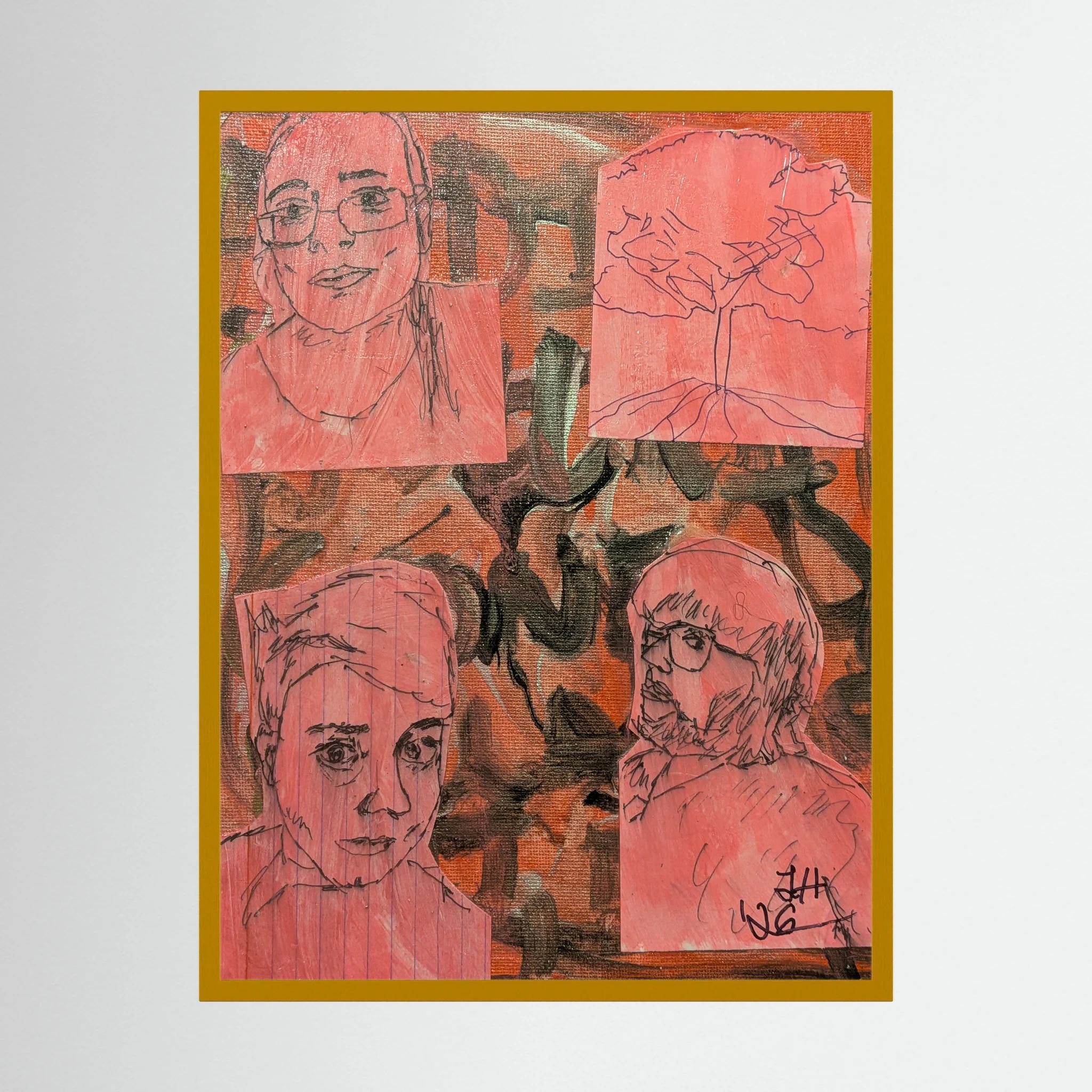 Rage at the Space Between I - Fine Art Print