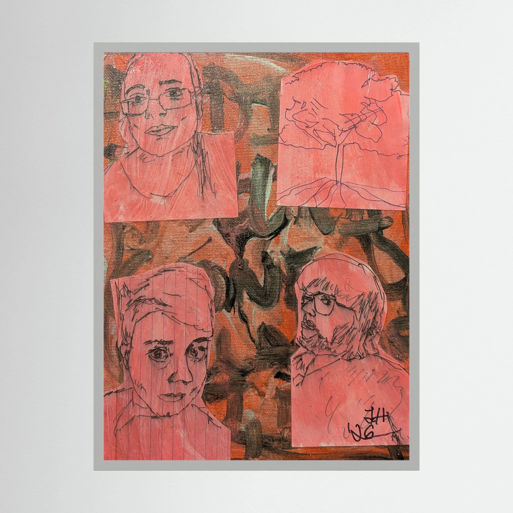 Rage at the Space Between I - Fine Art Print