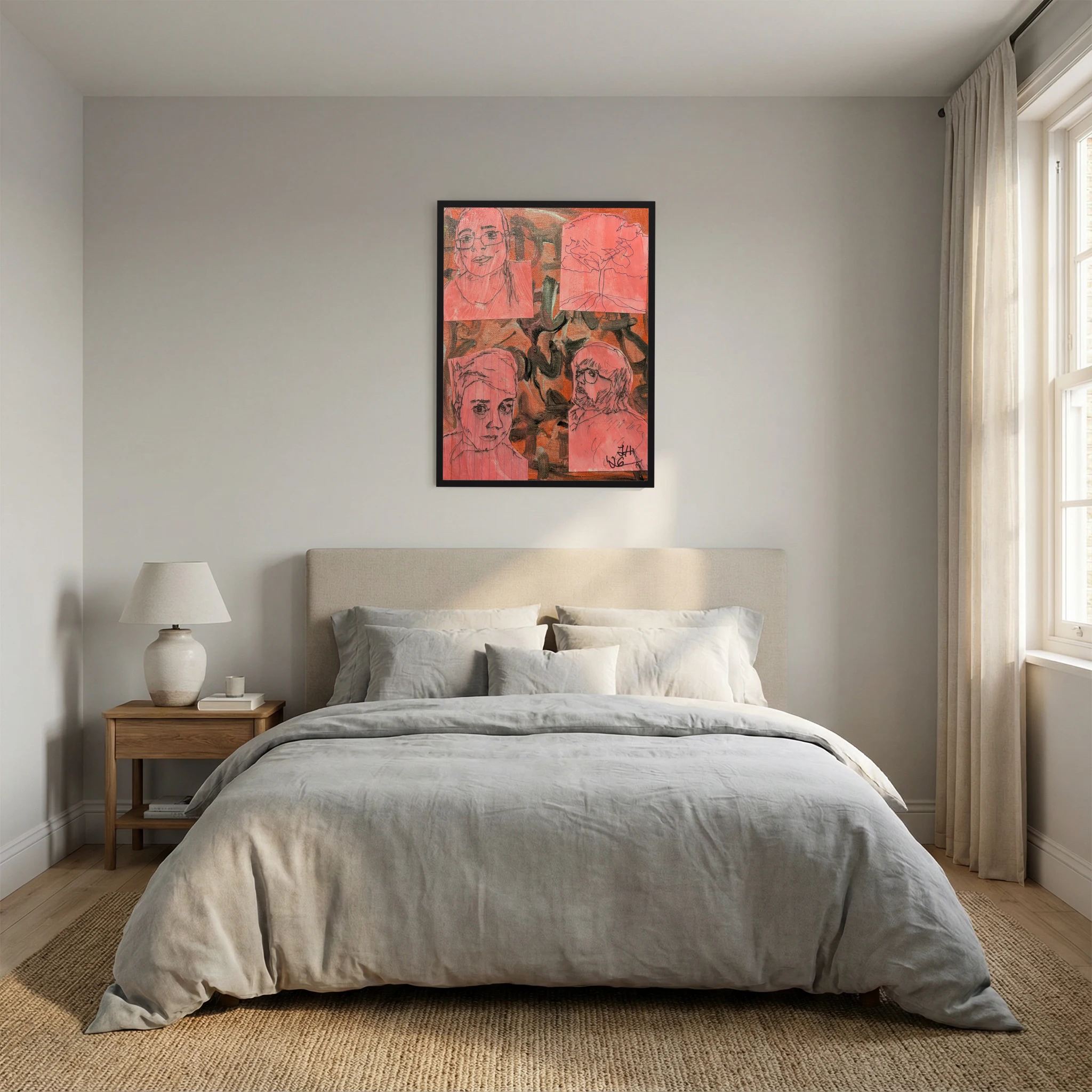 Rage at the Space Between I - Fine Art Print