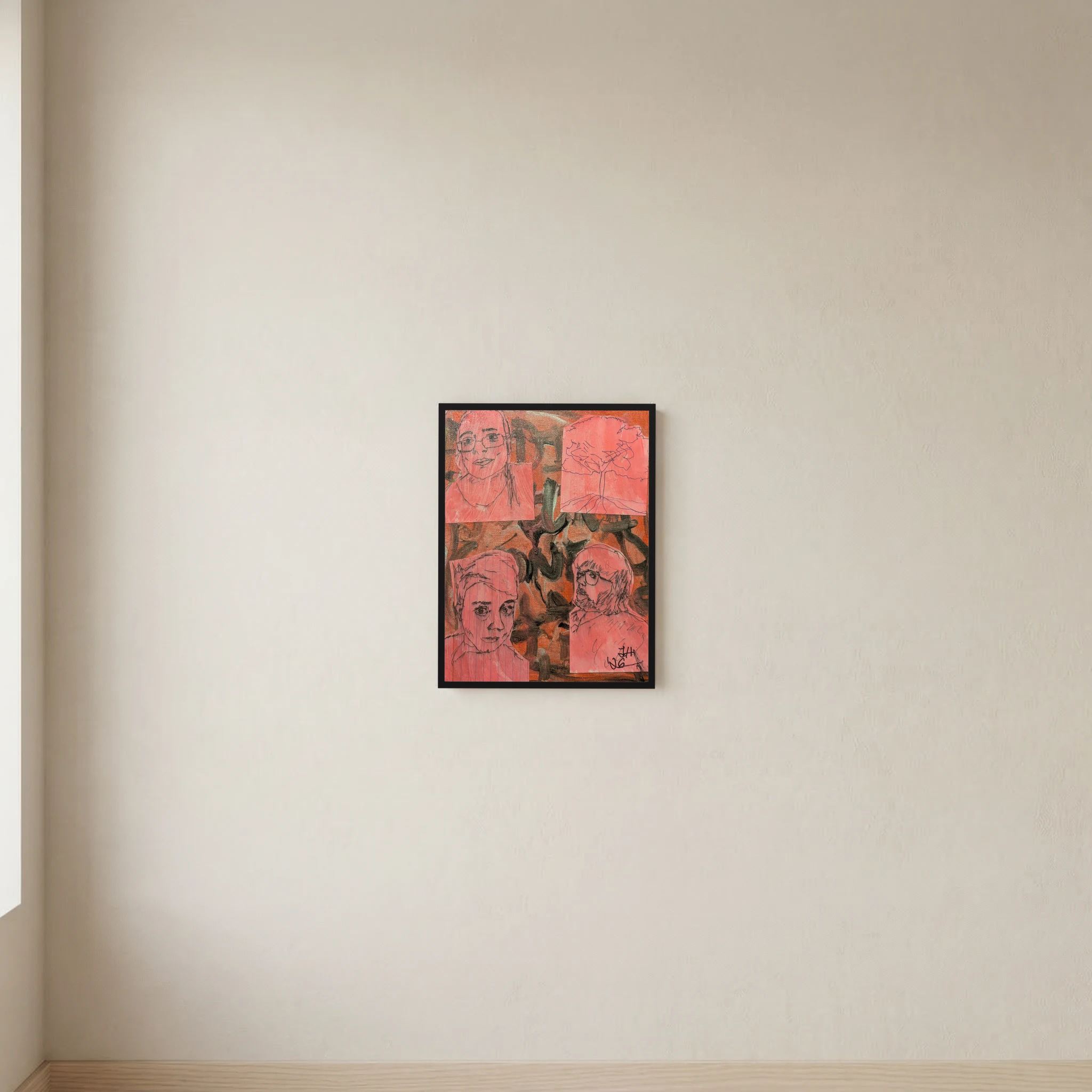 Rage at the Space Between I - Fine Art Print