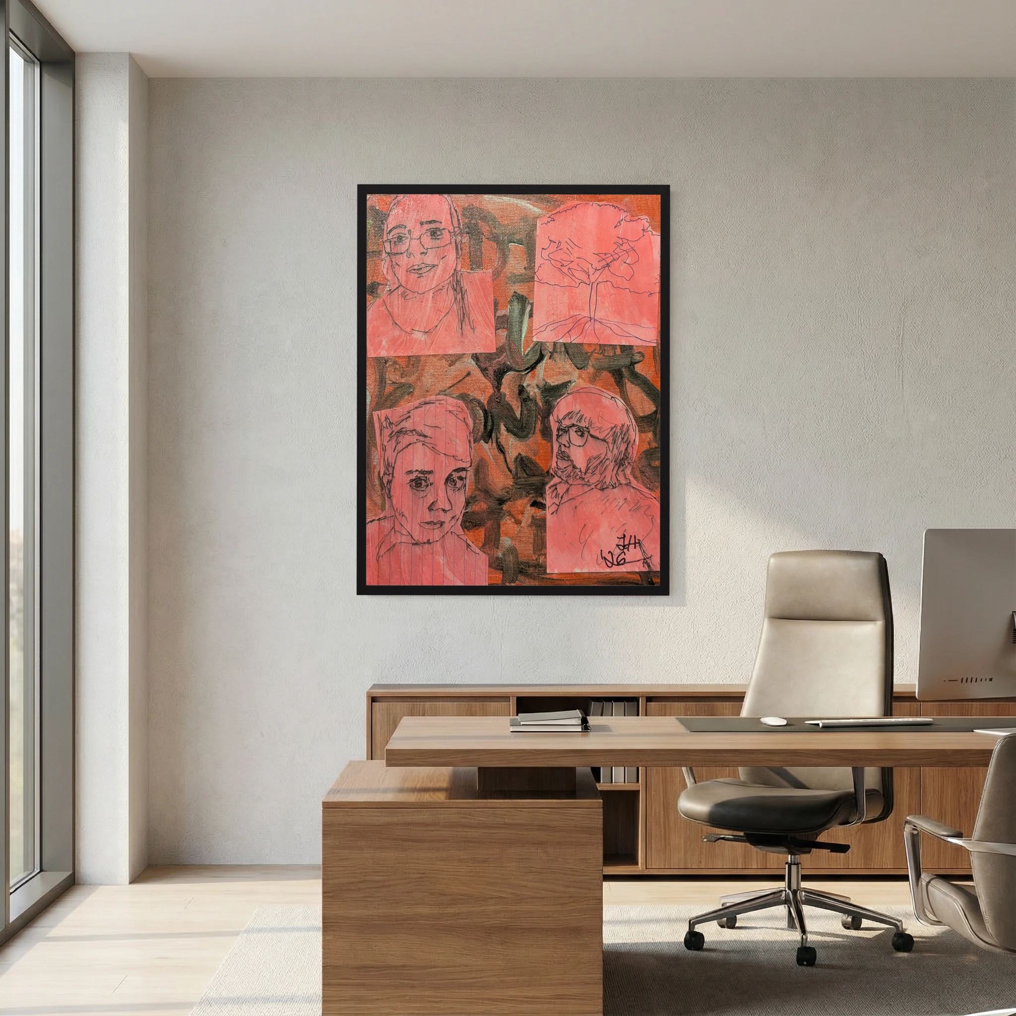 Rage at the Space Between I - Fine Art Print