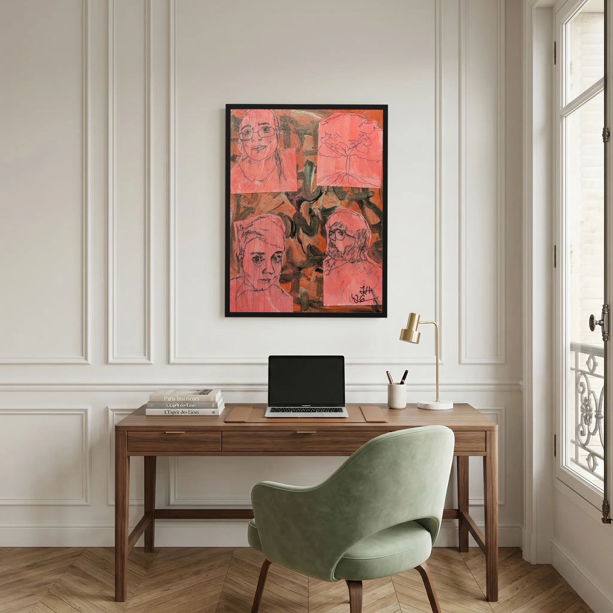 Rage at the Space Between I - Fine Art Print