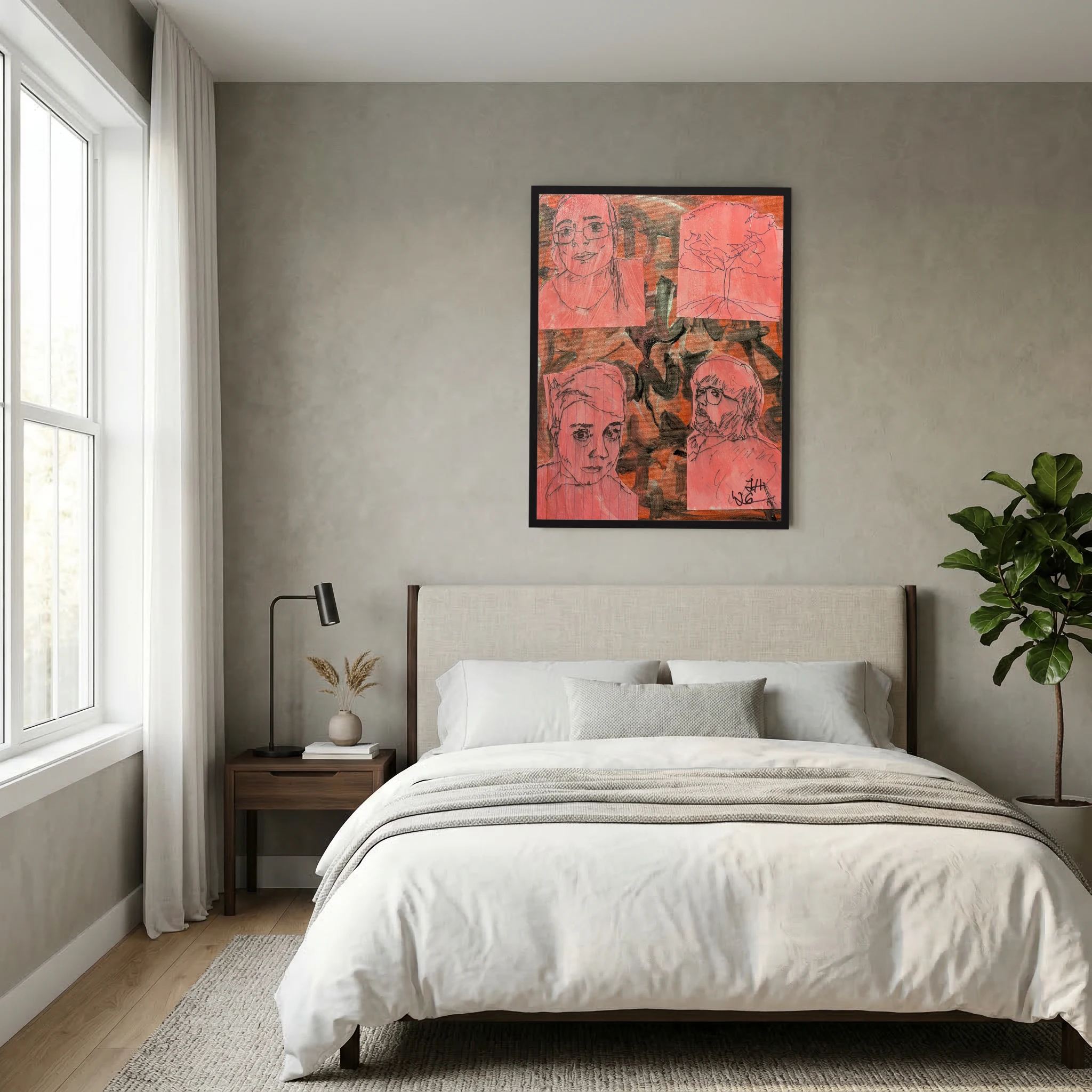 Rage at the Space Between I - Fine Art Print