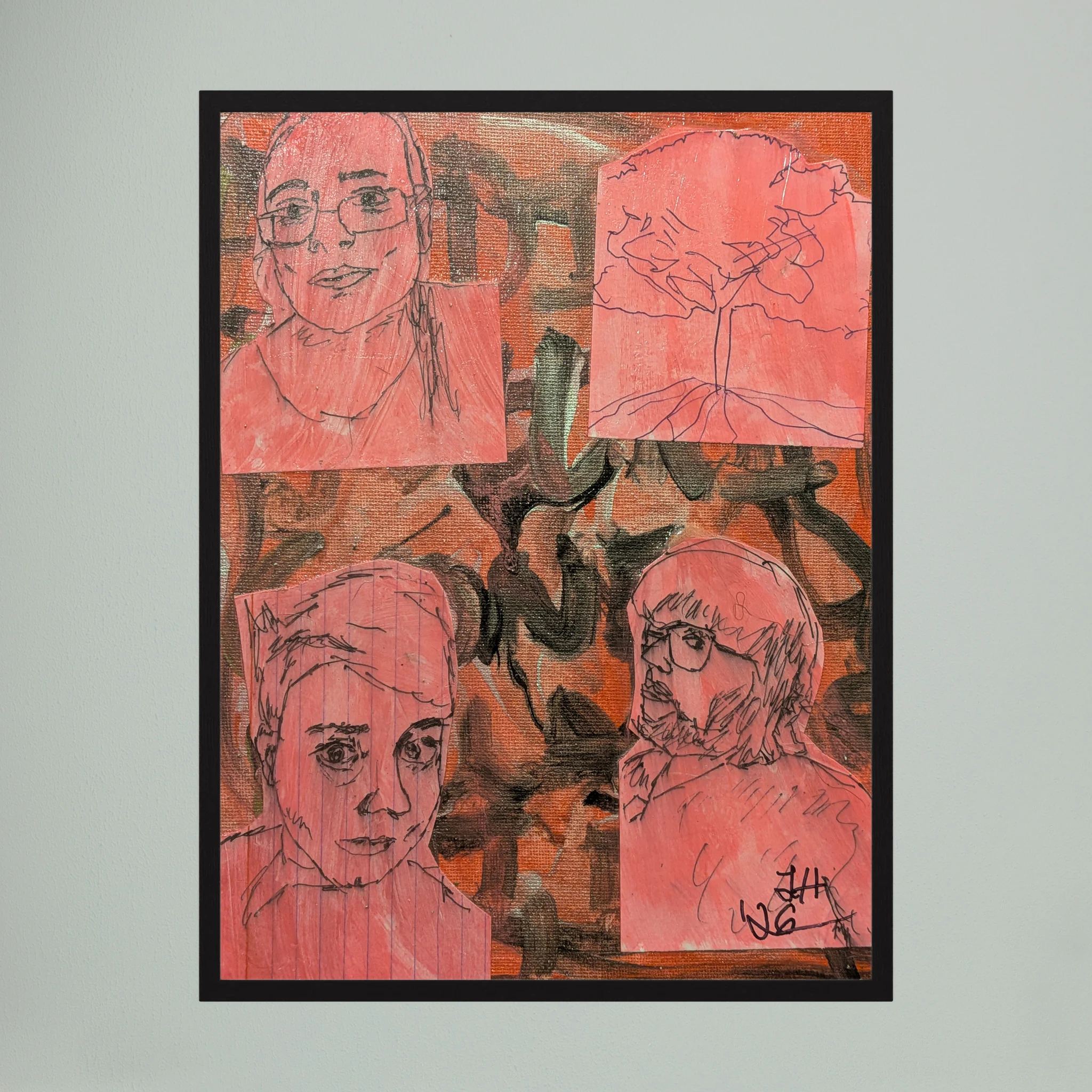 Rage at the Space Between I - Fine Art Print
