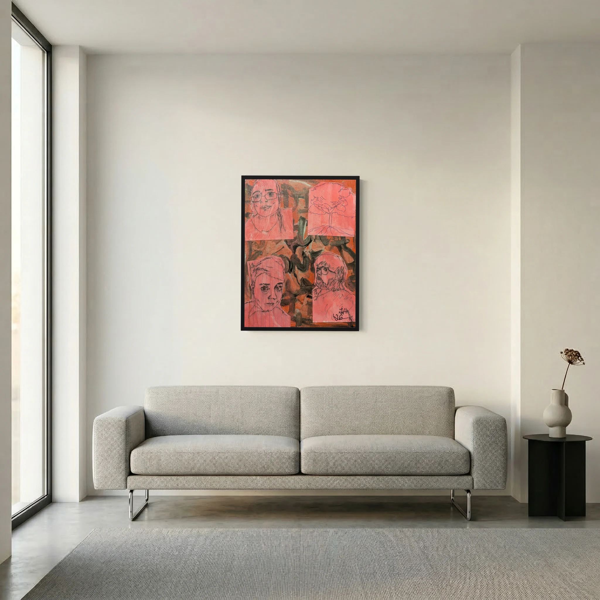 Rage at the Space Between I - Fine Art Print