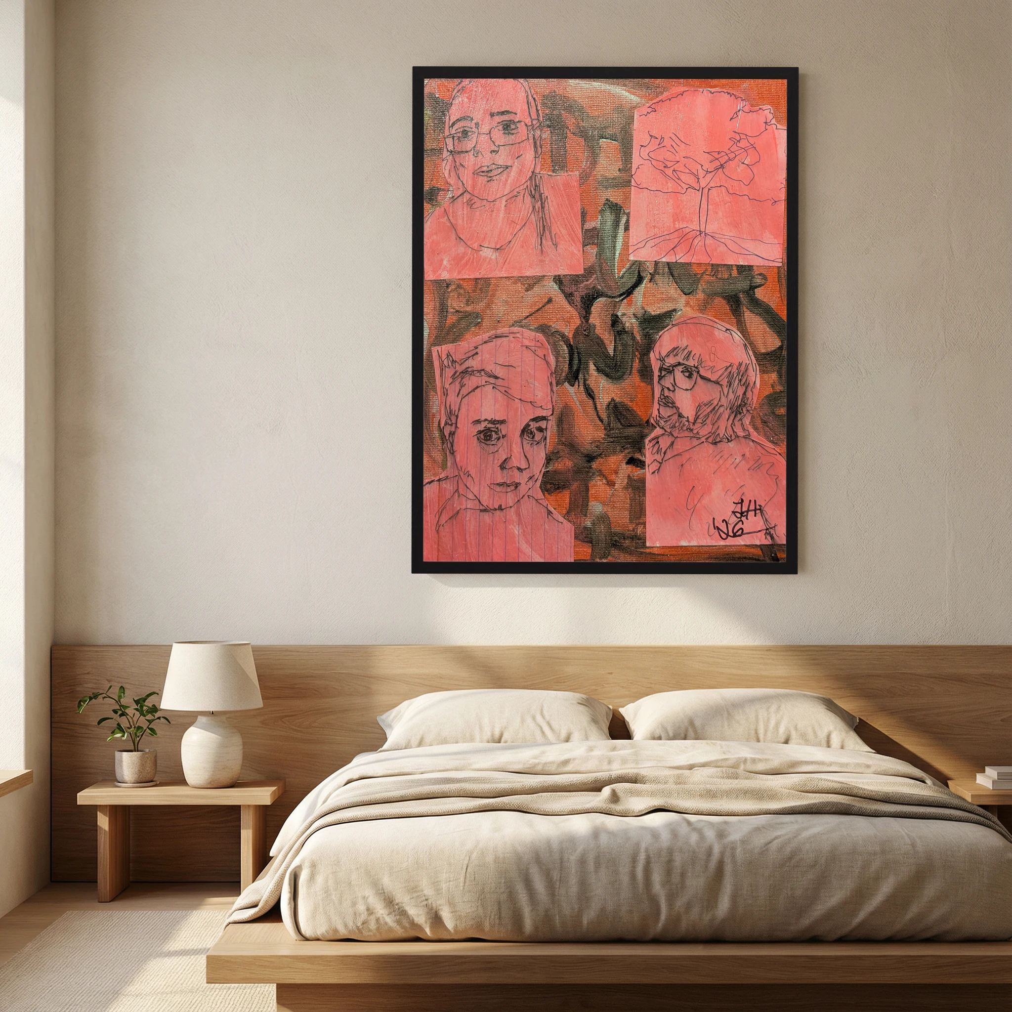 Rage at the Space Between I - Fine Art Print