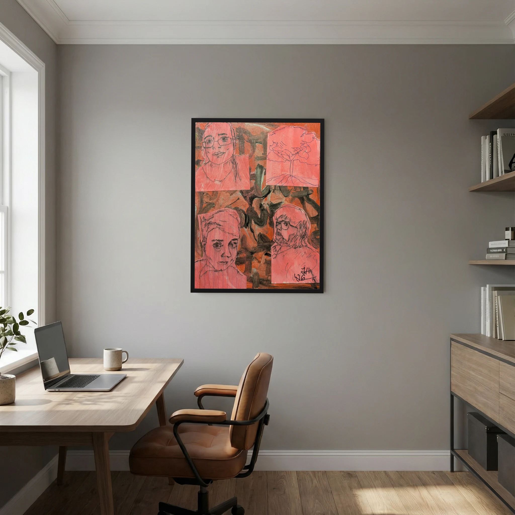 Rage at the Space Between I - Fine Art Print