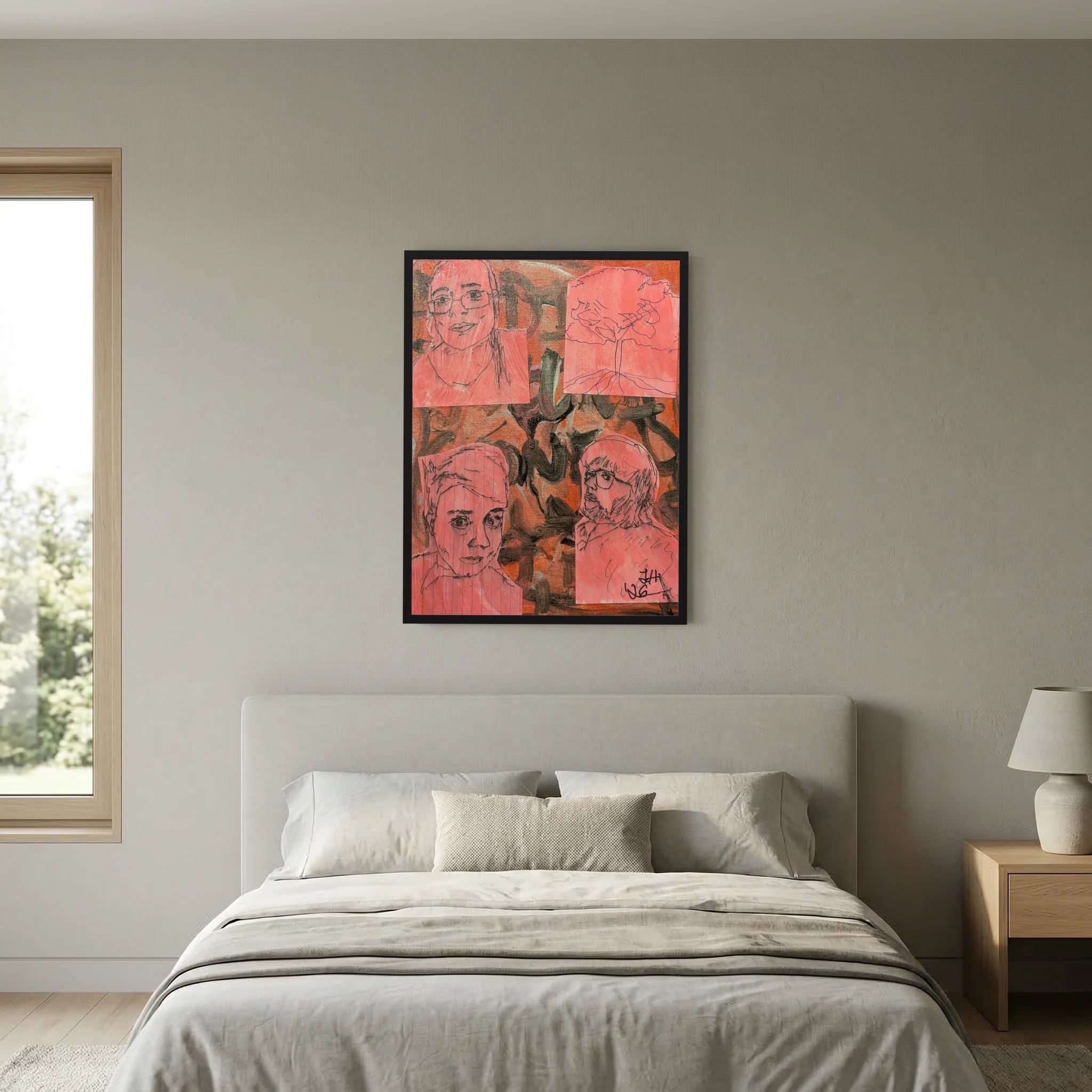Rage at the Space Between I - Fine Art Print