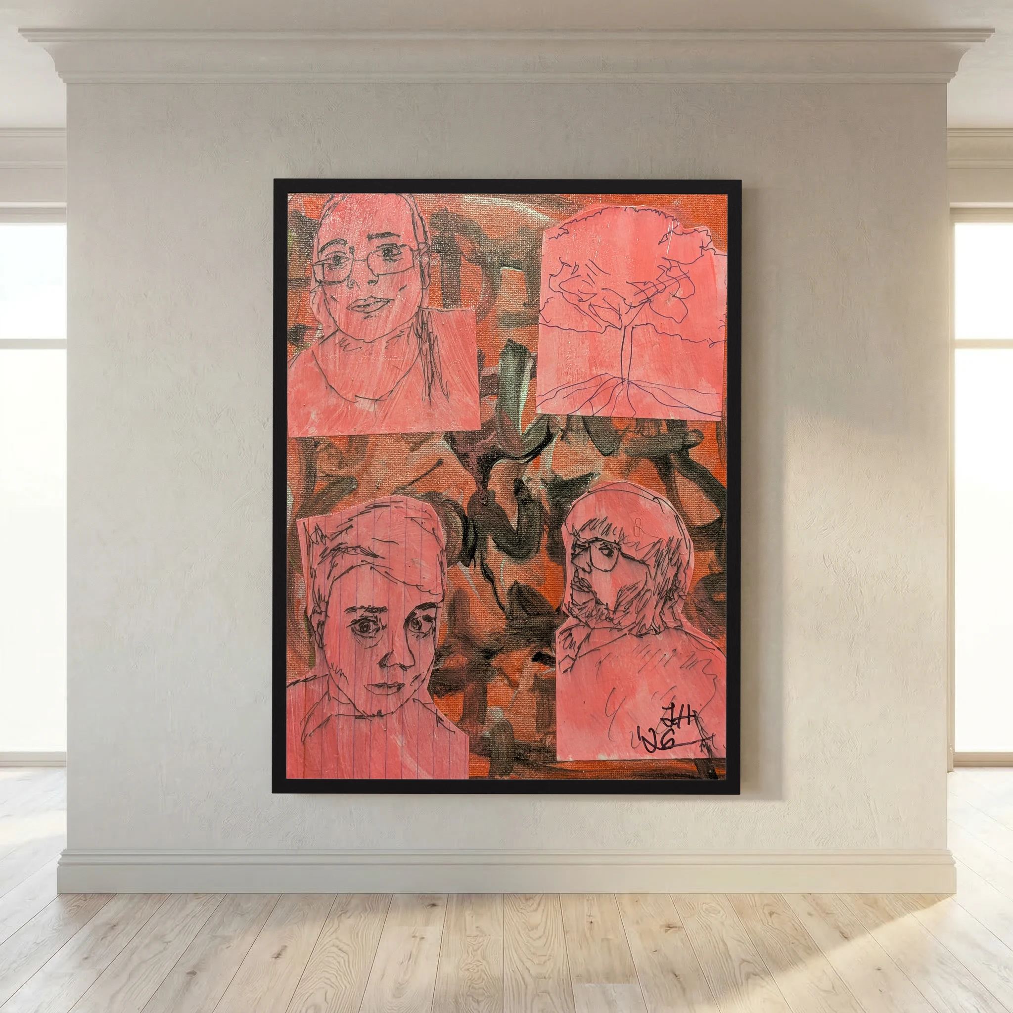 Rage at the Space Between I - Fine Art Print