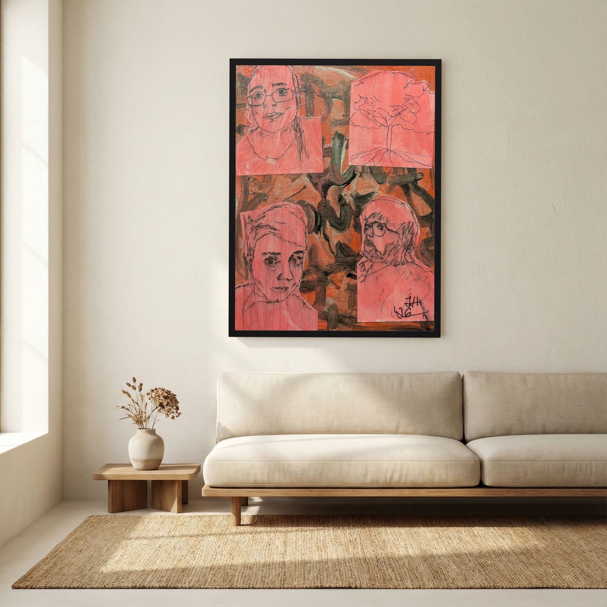 Rage at the Space Between I - Fine Art Print