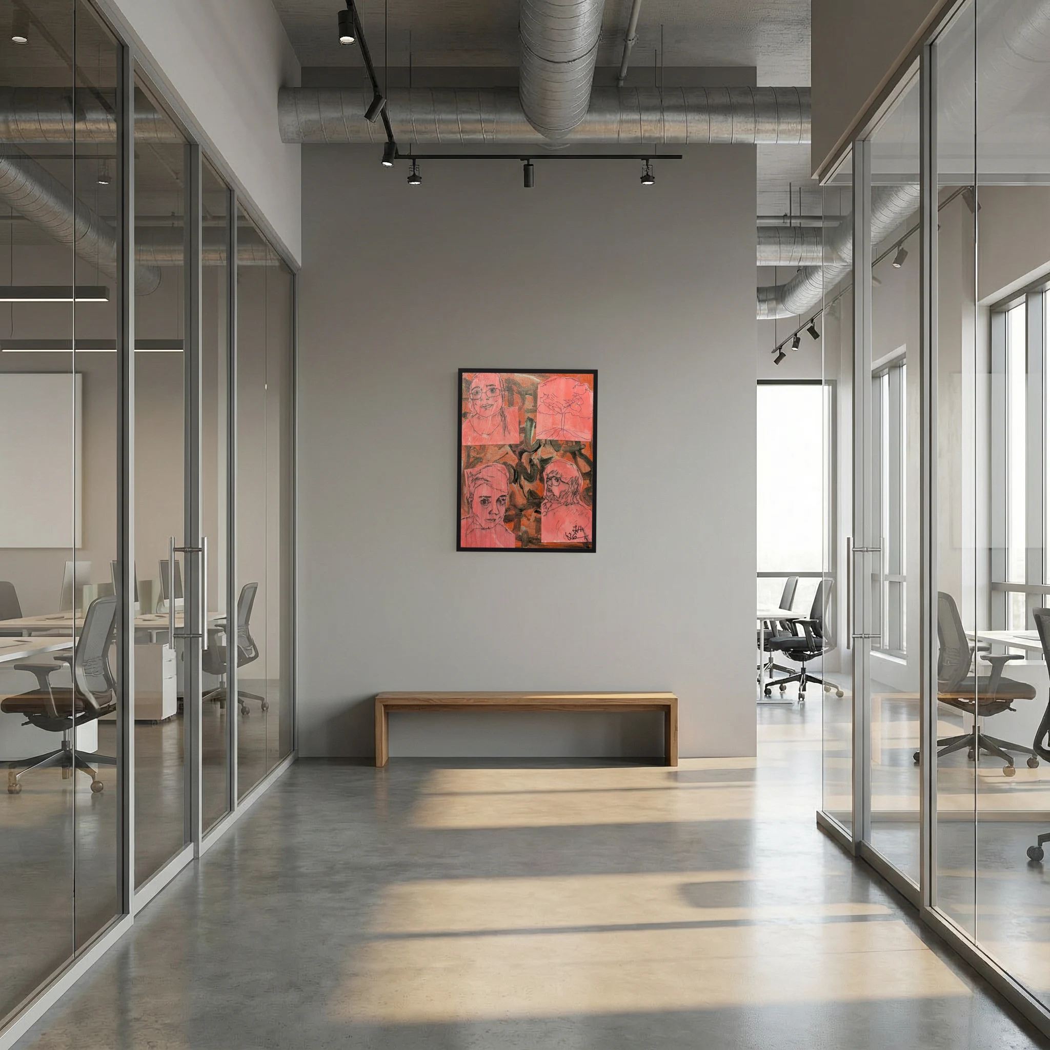 Rage at the Space Between I - Fine Art Print