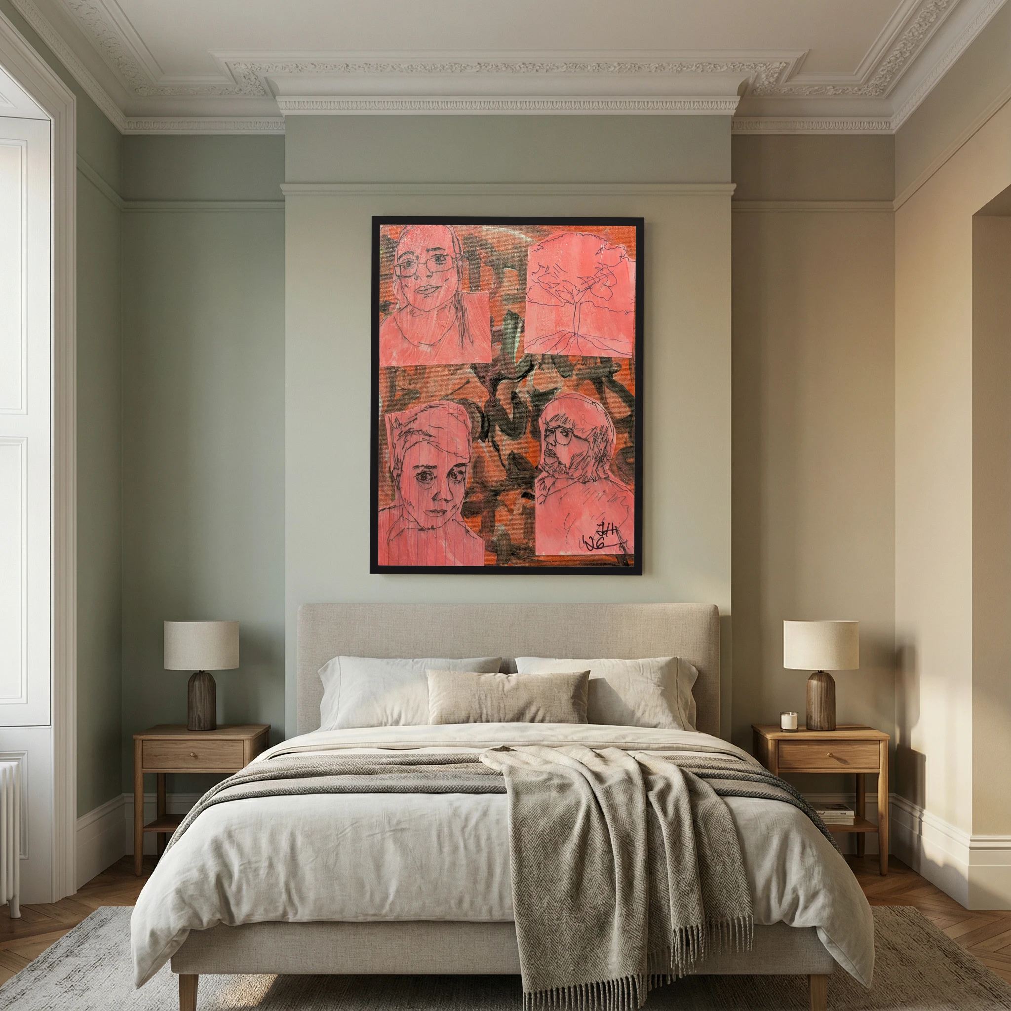 Rage at the Space Between I - Fine Art Print