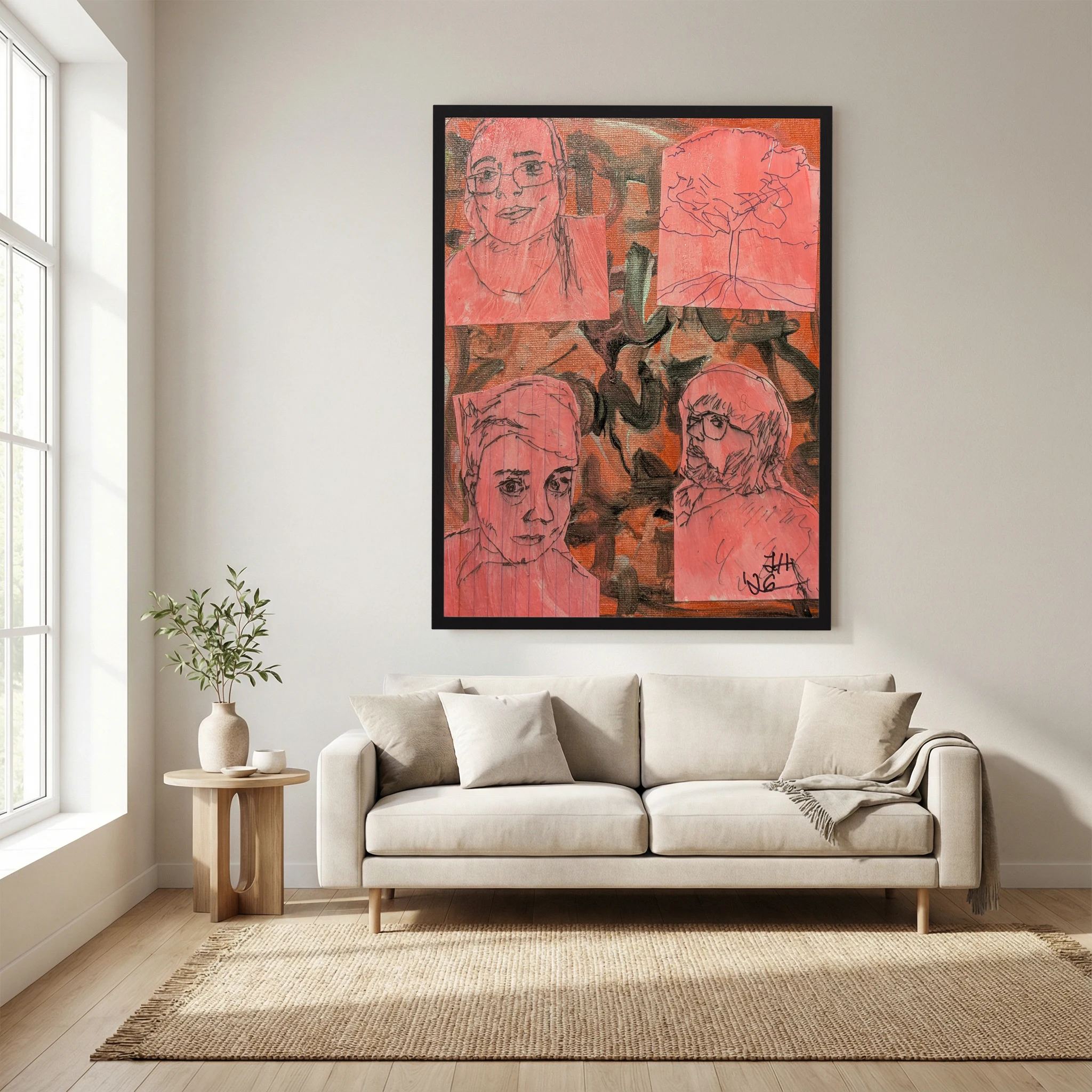 Rage at the Space Between I - Fine Art Print