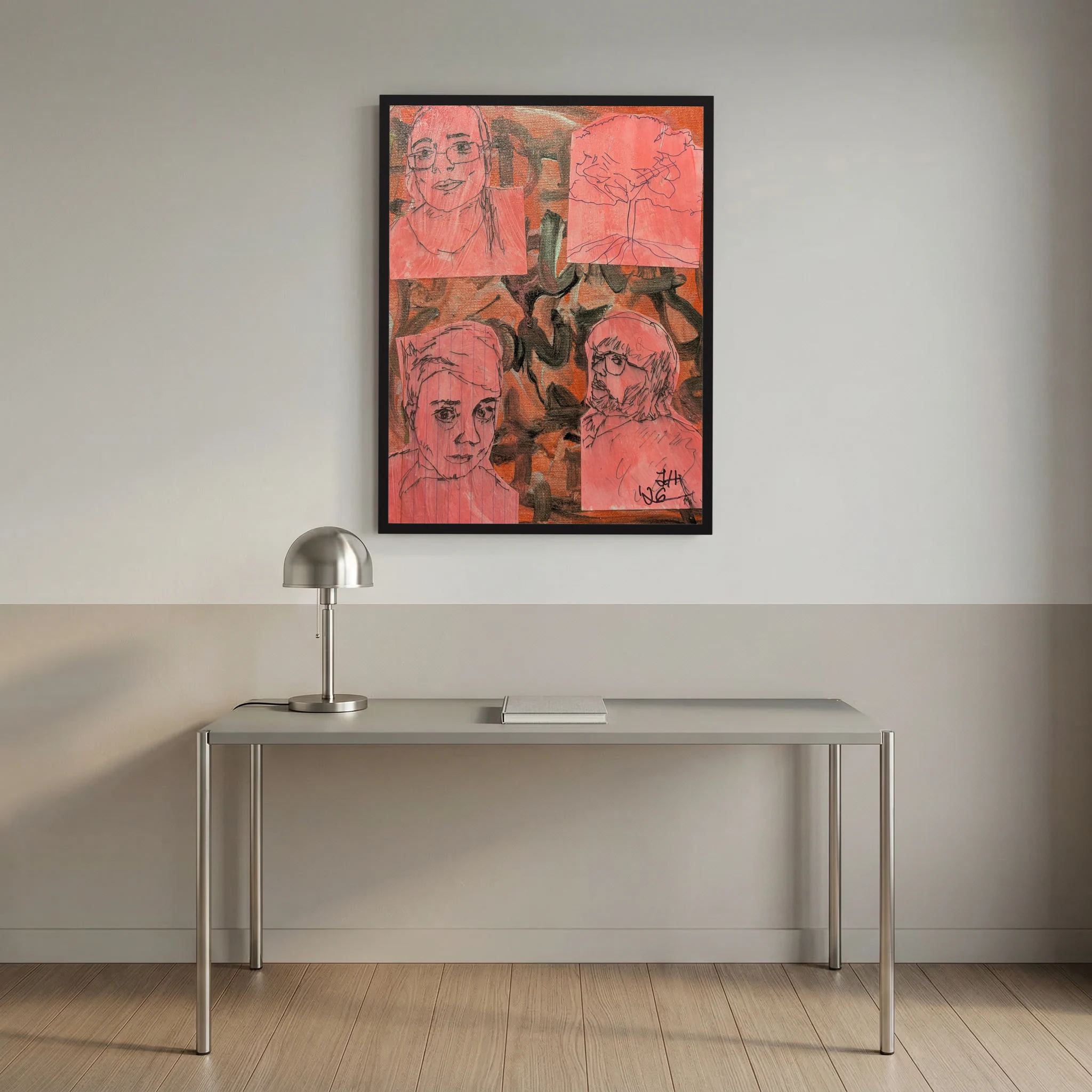 Rage at the Space Between I - Fine Art Print