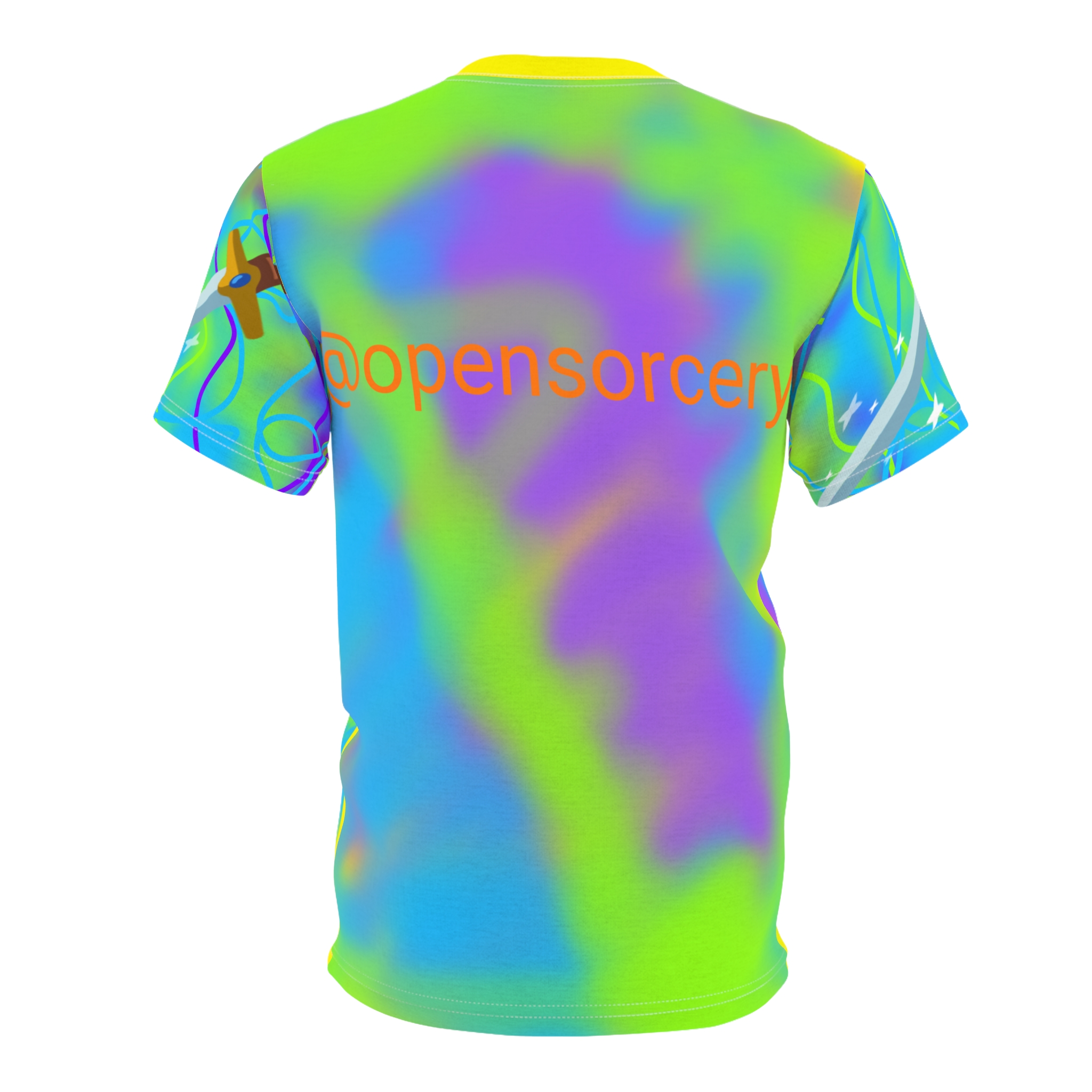 Unisex Cut & Sew Tee (AOP) - Image 3